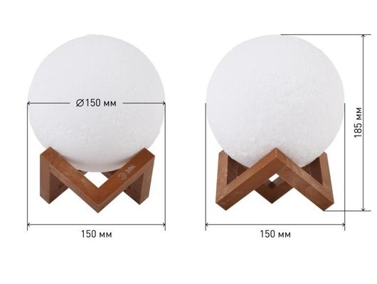 Декоративный светильник ЭРА NLED-491-1W-W аккумуляторный белый